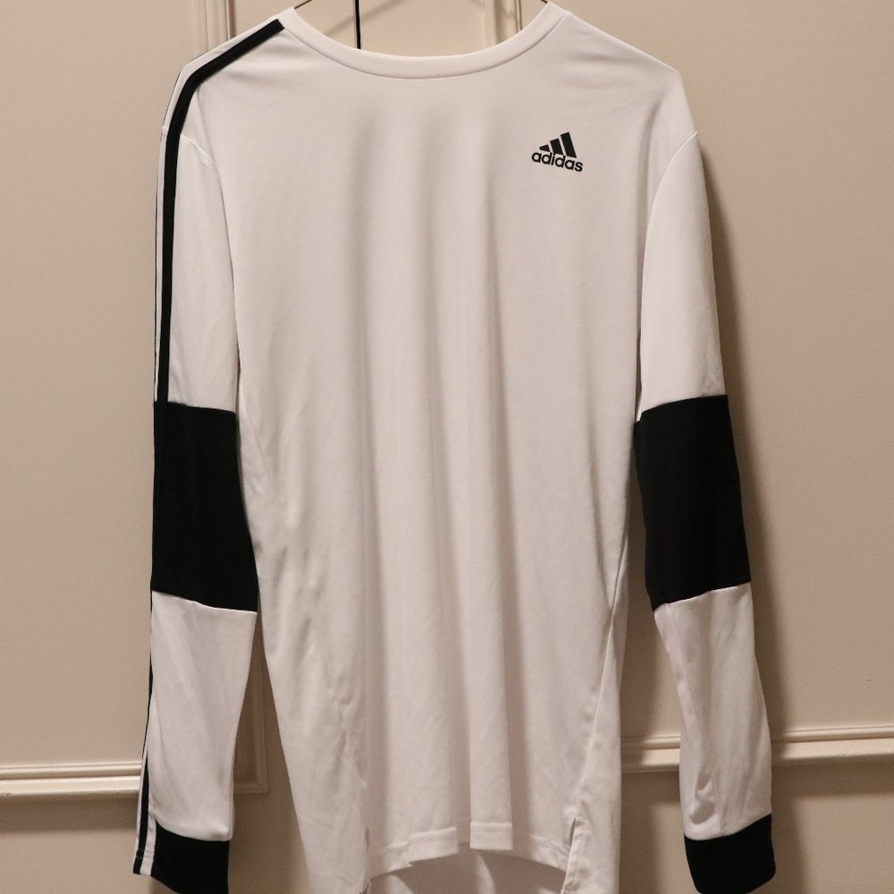 Adidas Long Sleeve Athletic Shirt | Youth Large